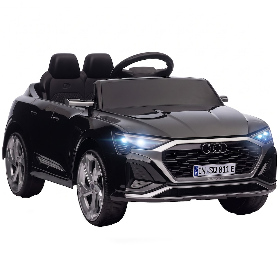 image 1 of AIYAPLAY Audi Q8 etron Sportback Licensed 12V Kids Electric Car with Remote