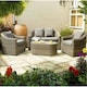 image 1 of 4 Seater Deluxe Bunbury Sofa Garden Set (3ft x 2.5ft)