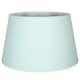 image 1 of Traditional 14 Inch Duck Egg Linen Drum Table-Pendant Lampshade 60w Maximum | Blue