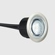 image 2 of ValueLights Decking Lights 20 Pack Silver Outdoor Decking Light With Extension White 40mm Chrome