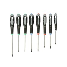 Bahco Be-9872 Ergo Screwdriver Set, 8 Piece - Multi Colour - One Size