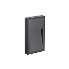 Febe LED Outdoor Flush Wall Light Anthracite IP65, 3000K