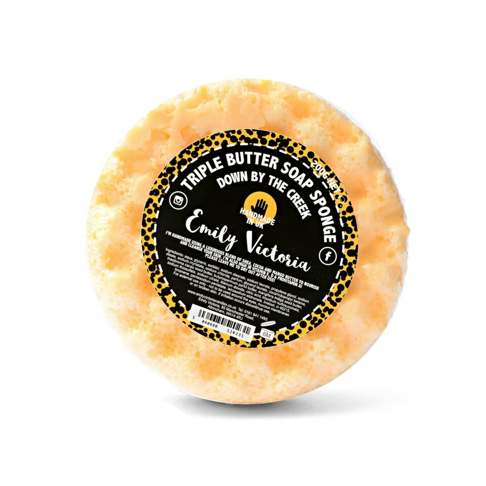 Triple Butter Soap Sponge - Down By The Creek