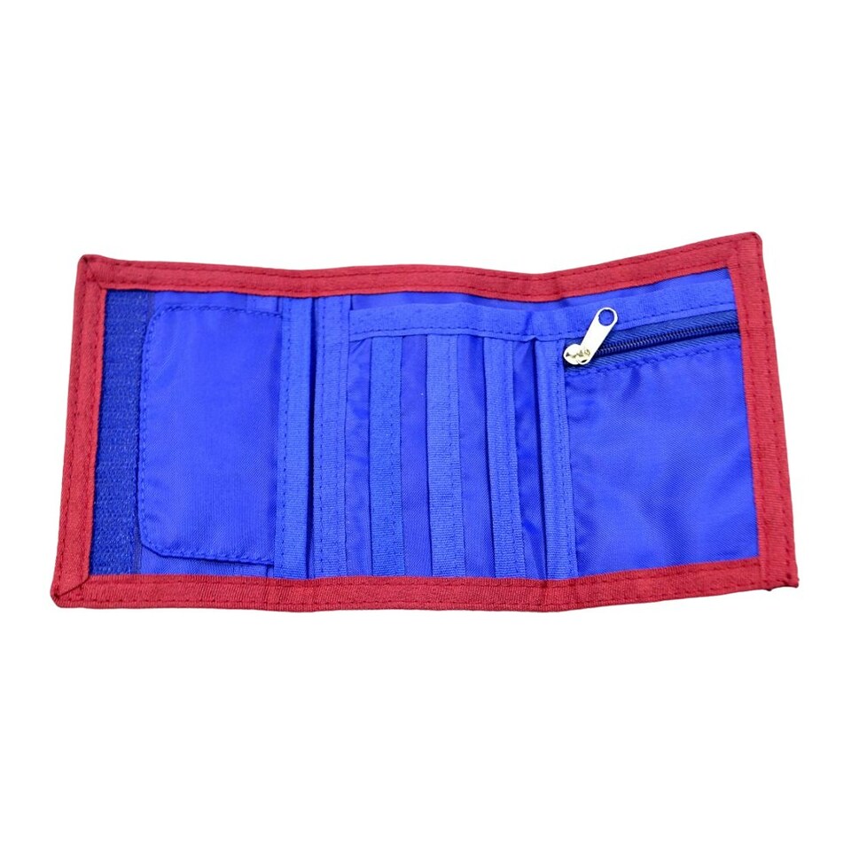 image 1 of Barcelona FC Crest Wallet - Blue/Garnet - One Size
