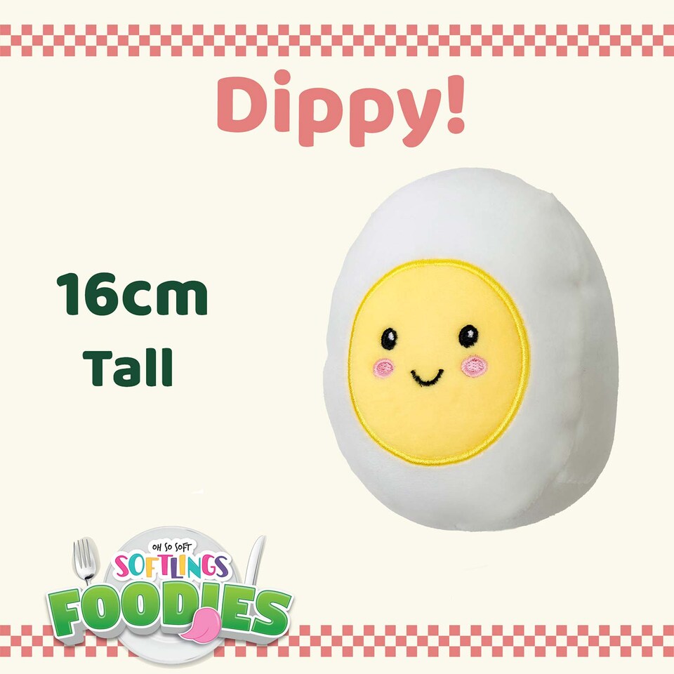 image 1 of vfm-estore food-themed plush soft toy - cuddly fluffy stuffed toy