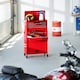 image 2 of Tool Chest - 8 drawers, 4 wheels, multiple layouts, lockable Red