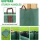 image 4 of 2 x 500L Garden Waste Bags GIOVARA Waterproof Heavy Duty, Waterproof, Foldable, Reusable Garden Waste Bags