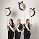 image 4 of Happy 60th Birthday Cream & Black Elegant Milestone Paper Sash Cream | One Size