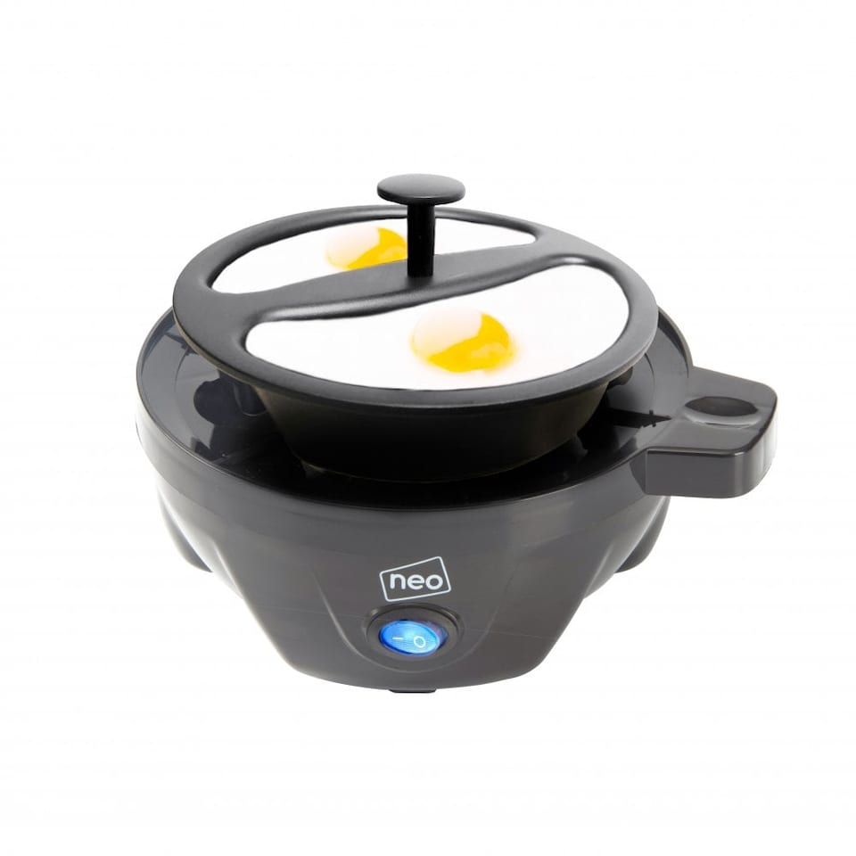 image 1 of Neo Grey and Copper Electric Egg Boiler Poacher and Steamer