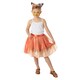 image 1 of Bristol Novelty Childrens/Kids Fox Tutu Skirt Set - Orange - One Size One Size