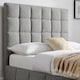 image 4 of 5ft King Size Grey,Ottoman Lift Up Storage Tall Headend Boucle Soft Fabric Upholstered Bed Frame