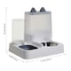 image 5 of Living and Home Pet Feeder and Water Dispenser Set | Multi