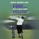 image 1 of Fore He's A Jolly Good Fellow Golfing Father's Day Card