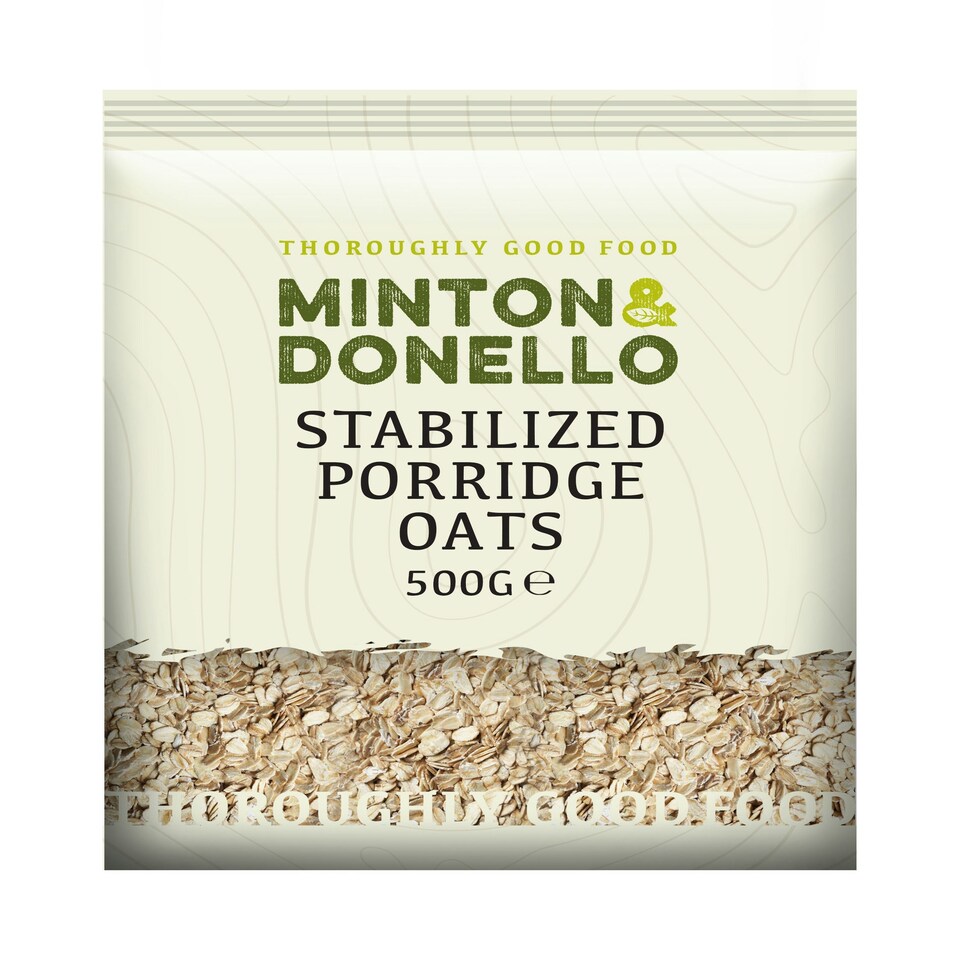 image 1 of Minton & Donello Stabilised Porridge Oats 6 x 500g | Multi