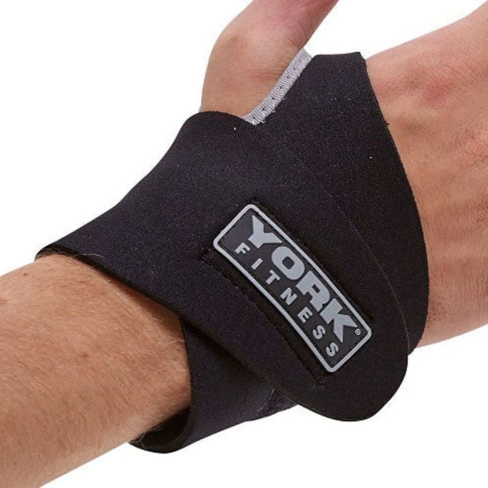 image 1 of York Adjustable Wrist Support - 3mm Thermocel Neoprene, Ambidextrous, Black (Fits 13 cm to 21.5 cm) | Multi | BLACK