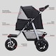 image 5 of Skylos Pet Stroller Pram Dog Carrier Trailer Strollers 3 Wheels Foldable