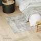 image 7 of Washable Rug Nadira - different sizes, abstract pattern, synthetic wool and felt, non-slip Cream | Beige/Grey | 110 x 60 cm