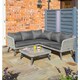 image 1 of 4 Seater Corner Sofa Set