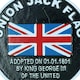image 2 of Union Jack Flag Aluminium Sign Plaque Door Wall House Gate Garden GB Britain