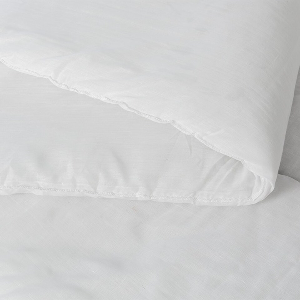 image 1 of Winter Duvet 13.5 Tog Polycotton And Hollowfibre Filling Double White