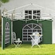 image 8 of Outsunny 3x3(m) or 3x6m Pop Up Gazebo Side Panels Replacement, 2 Pack, Green