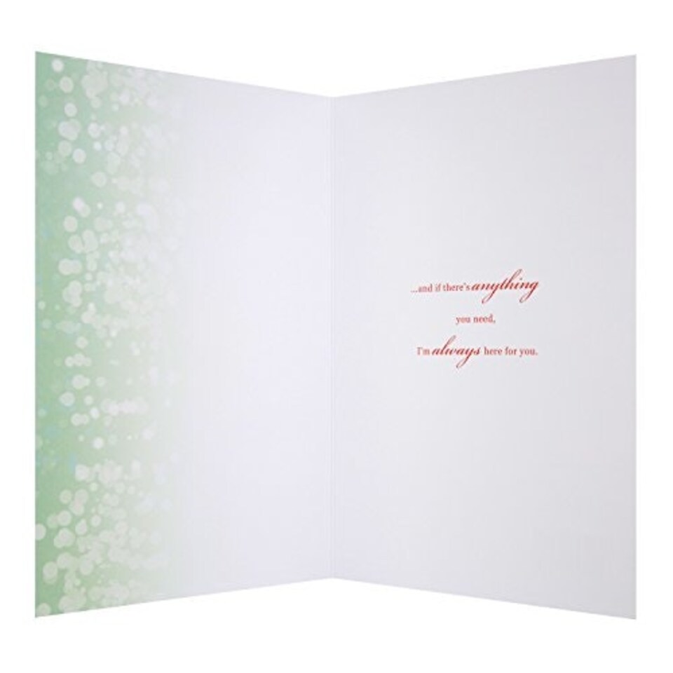image 1 of I Care Christmas Hallmark Morden New Medium Card