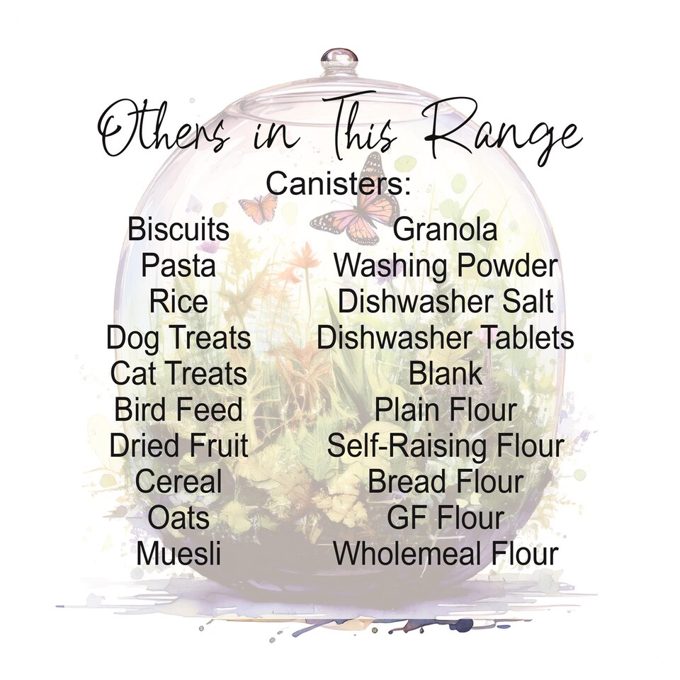 image 1 of Plant Terrarium Dishwasher Tablets Storage Tin