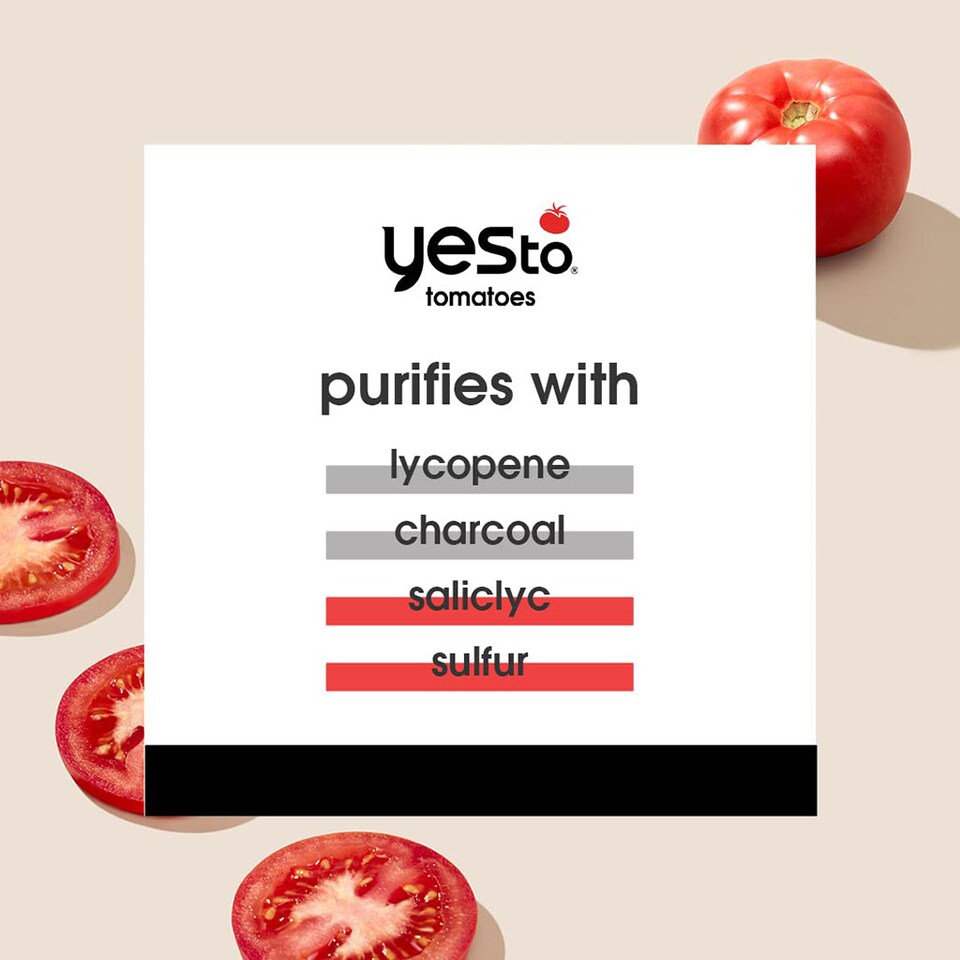 image 1 of Yes To Tomatoes Detoxifying Charcoal Daily Blemish Toner 118 ml