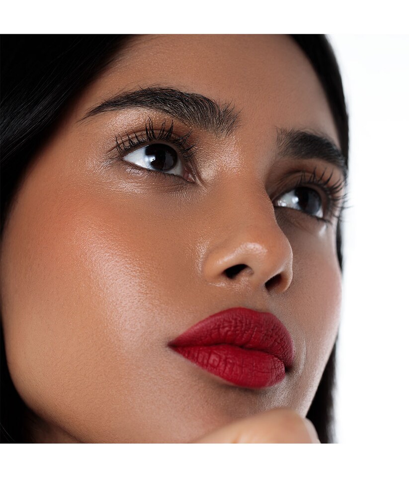 image 1 of Lipstick Velvet Kiss | Red | poppy punch