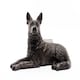 image 2 of German Shepherd Plant Pot Feet - Set of 3 - L8 x W11.5 x H7.5 cm | Brown