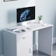 image 7 of Vida Designs Hudson 1 Door 1 Drawer Computer Desk Home Office Workstation, White