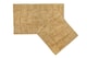 image 4 of Ripple Collection Pure Cotton Jacquard 2pc Bath Set in Beige