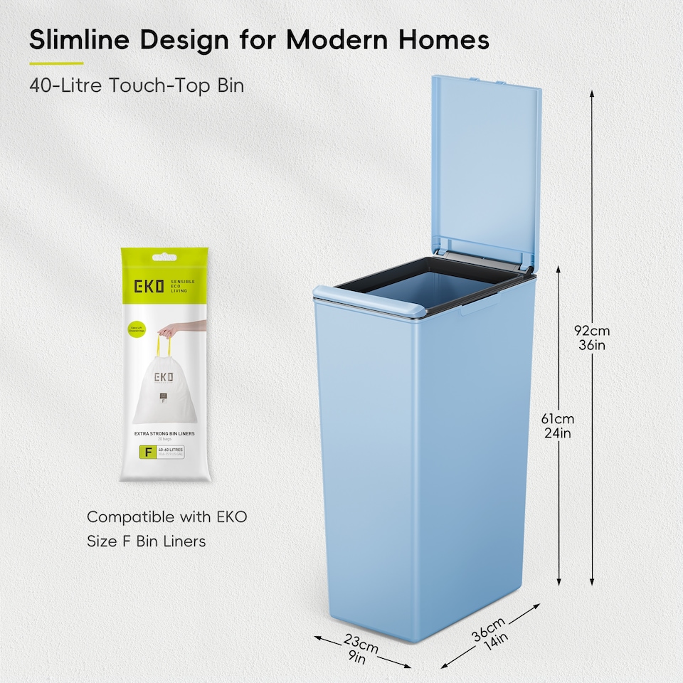 image 1 of Morandi Touch Twin Pack 40L 2x TB | Blue | Titanium Blue | 40L