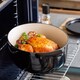 image 4 of KitchenAid Cast Iron Casserole Dish, Non-Stick 30cm, 5.6L Cooking Pot with Lid, Onyx Black