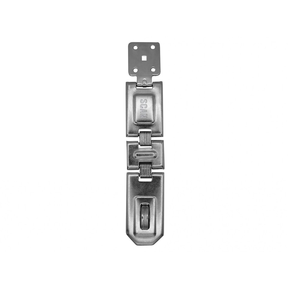 Scan Hinged Hasp And Staple - Multi Colour - 195mm | Multi