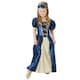 image 2 of Bristol Novelty Childrens/Kids Renaissance Princess Costume - Blue/Gold - 7-8 Years 7