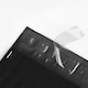 image 4 of KAV Black Mailing Postal Bags 100 Pack - Strong Poly Mailers, Tear Resistant, Waterproof Courier Bag (25 x 42 CM / 10" x 16.5")