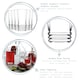image 2 of LAV Elegan Highball Glasses - 370ml - Clear - Pack of 6