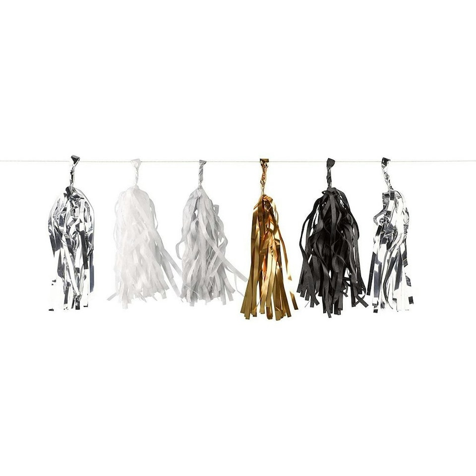 Amscan Wishes Tassel Garland - Multicoloured - One Size