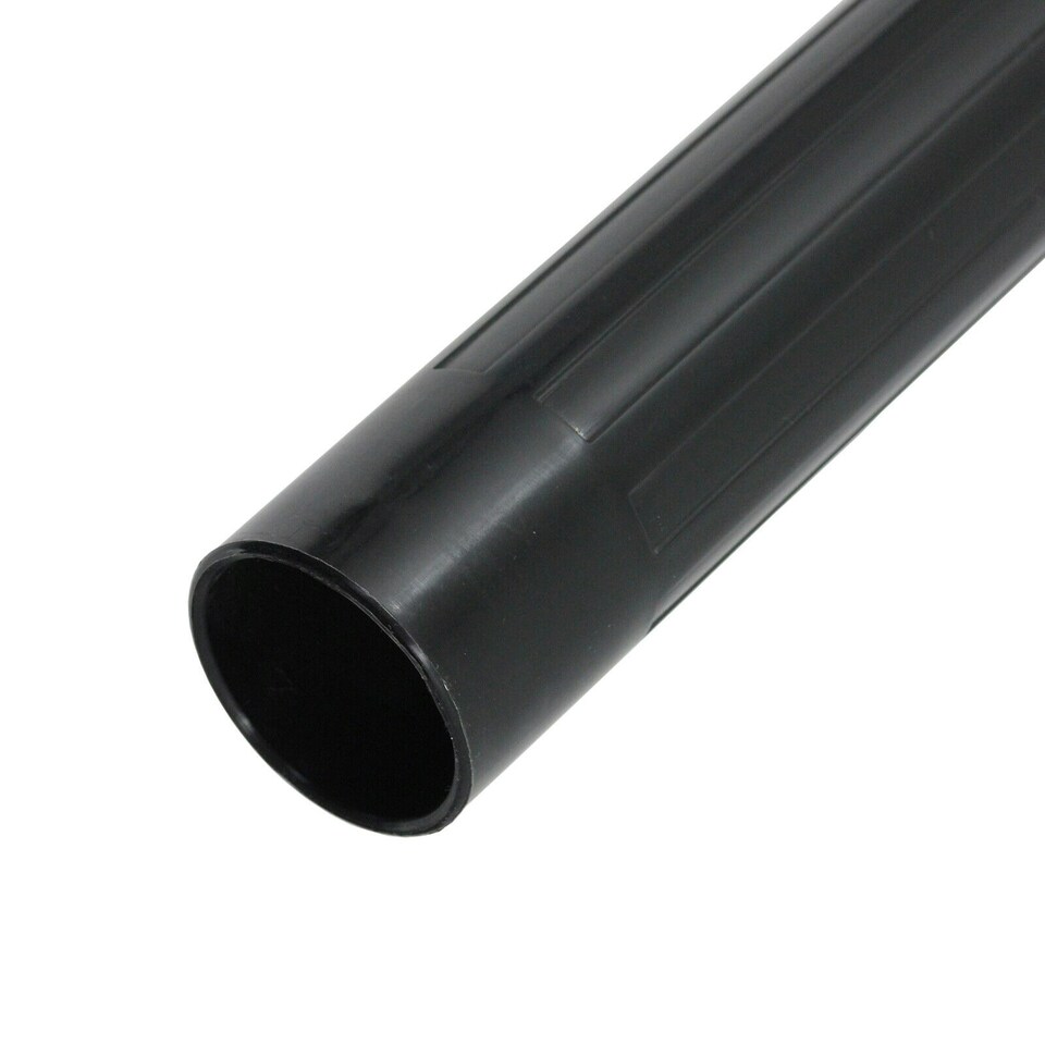 image 1 of SPARES2GO Extension Rod Wand Pipe Tube Compatible with Titan 16L 20L 30L 40L Vacuum Cleaner (Pack of 2, 35mm) Black