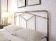 image 4 of Axton Kingsize 5ft Antique Bronze Metal Bed Frame | Bronze | Hand painted antique bronze finish | King