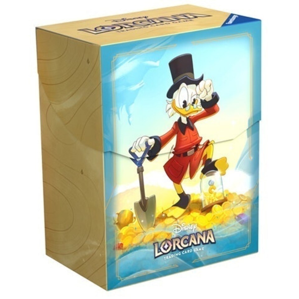 Disney Lorcana Deck Box - Into The Inklands - Scrooge McDuck