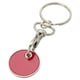 image 1 of Rory Trolley Coin Shopping Trolley Keyring - Red - One Size