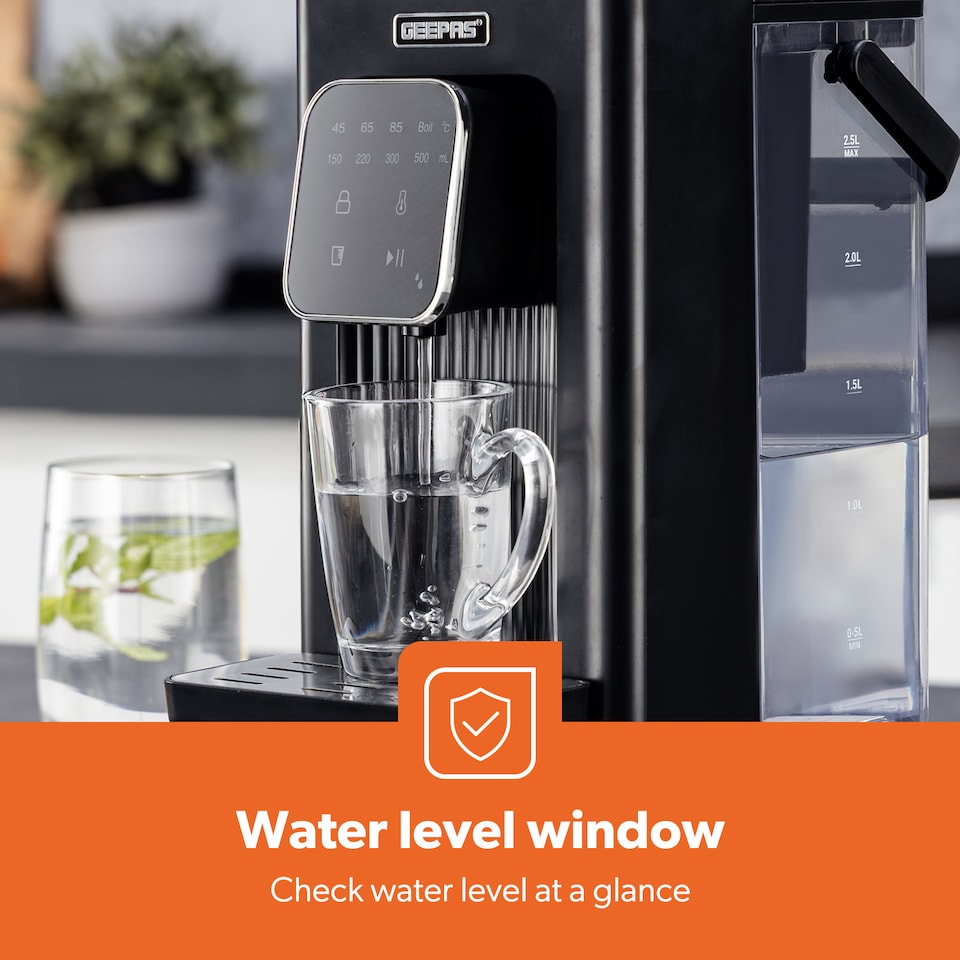 image 1 of GEEPAS Instant Water Dispenser 2.6KW, Strix Filter 2.5L Tank