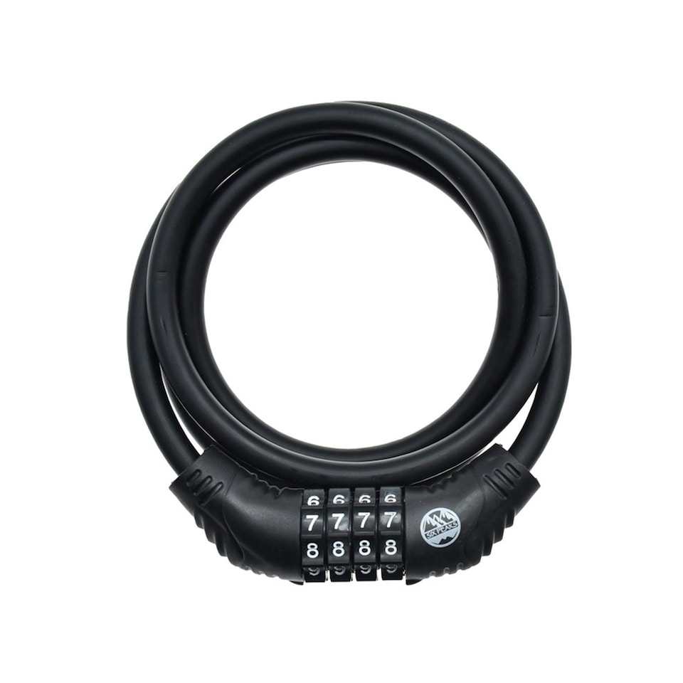 Six Peaks Cycling Cable Lock - Black - One Size