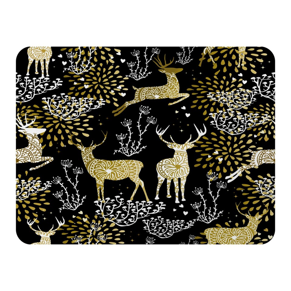 image 1 of Golden christmas (blanket)