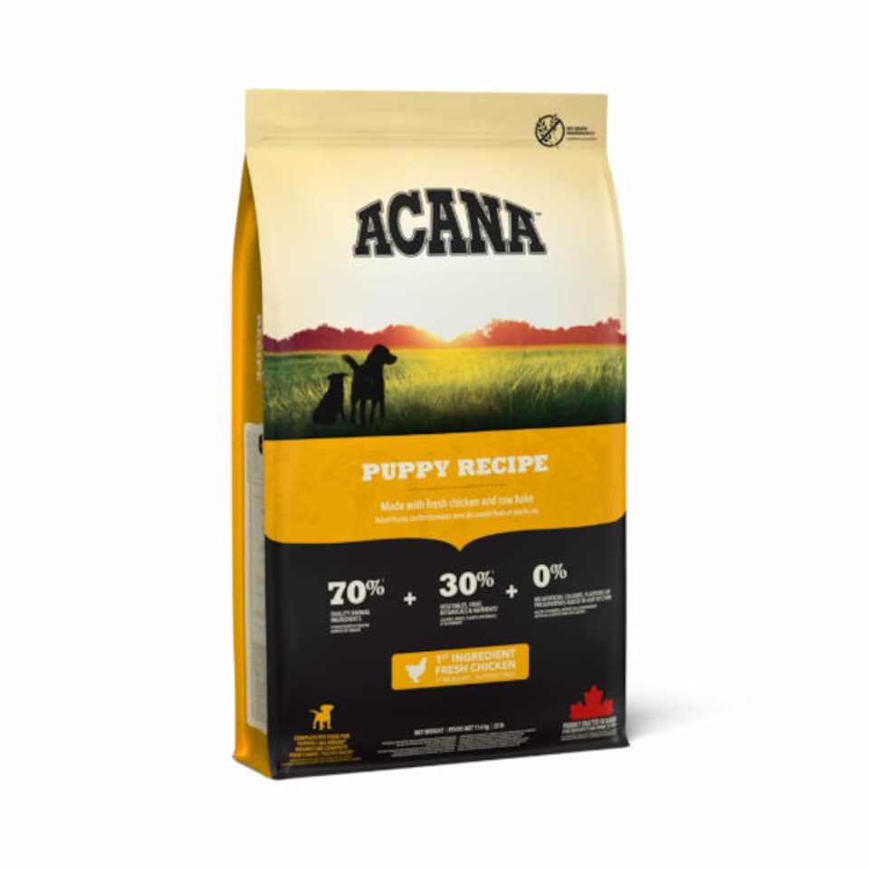 Acana Acana Chicken Liver Puppy Dry Dog Food pet food packaging