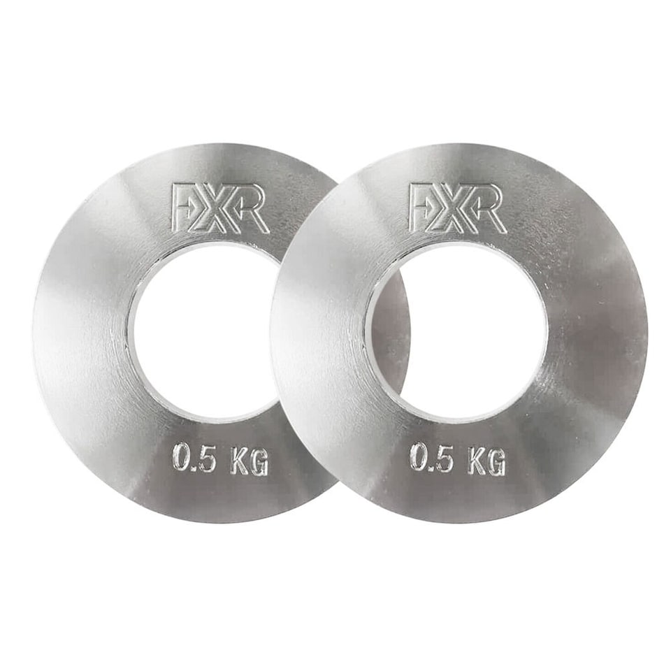 Fractional 2" Chrome Weight Plates - 2 x 0.5kg