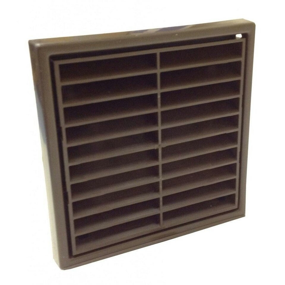 Manrose Fixed Grille - Brown - One Size