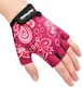 image 4 of Meteor Kids Bike Gloves – Breathable, Non-Slip, Padded for Comfort & Safety | Pink | Owl | S
